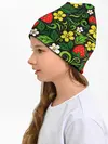 Детская шапка / Хохлома