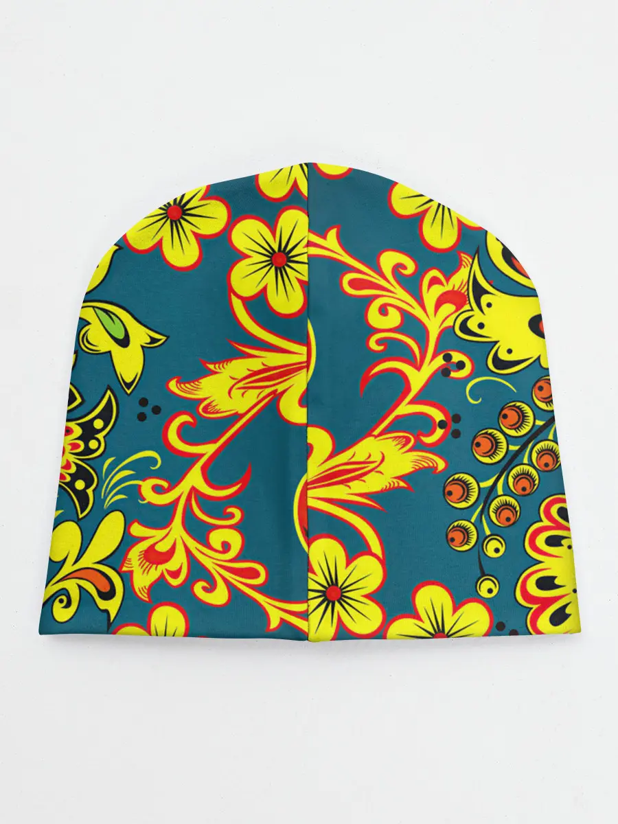 Детская шапка / Хохлома