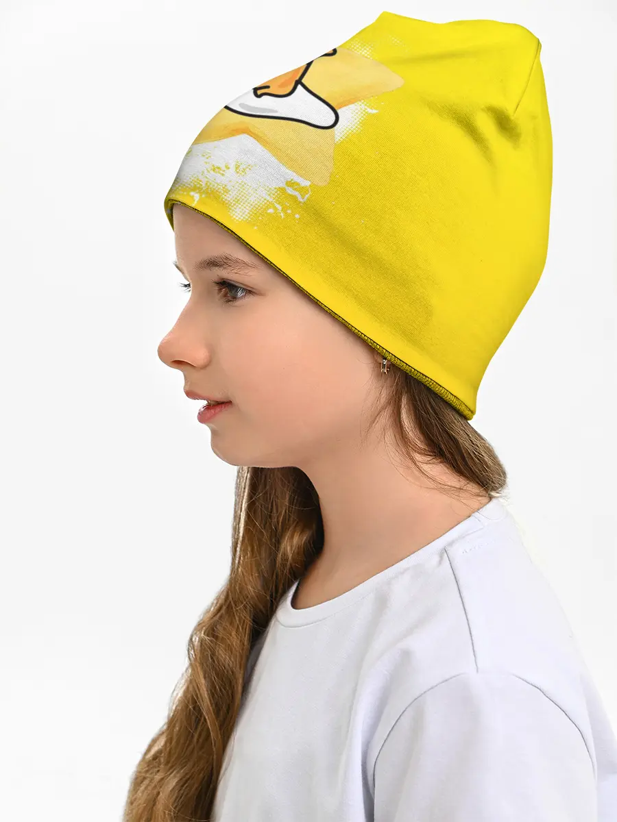 Детская шапка / желток аниме