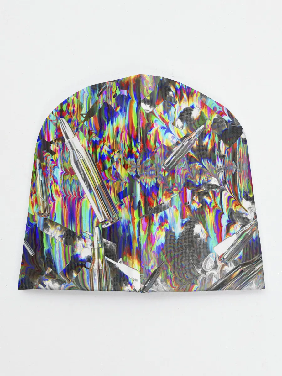 Детская шапка / Gasoline stains abstraction