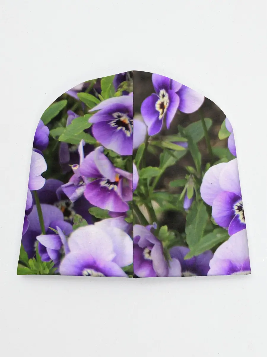 Детская шапка / Анютины глазки