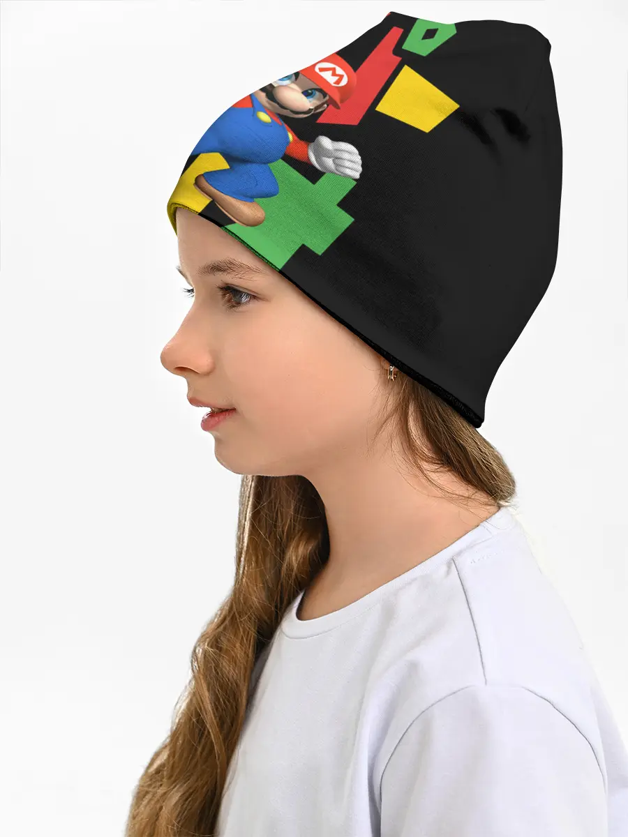 Детская шапка / mario