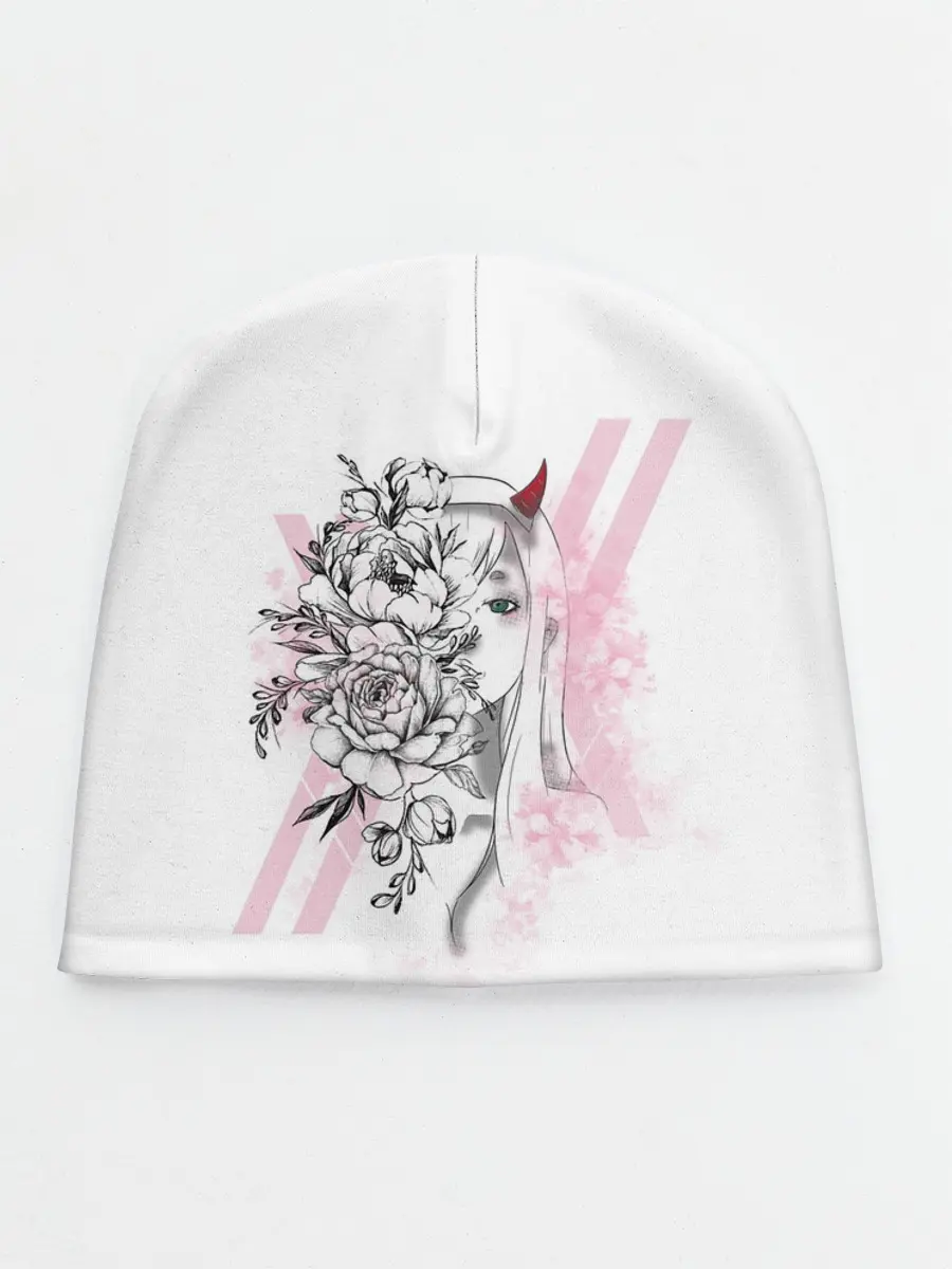 Детская шапка / Zero Two Roses
