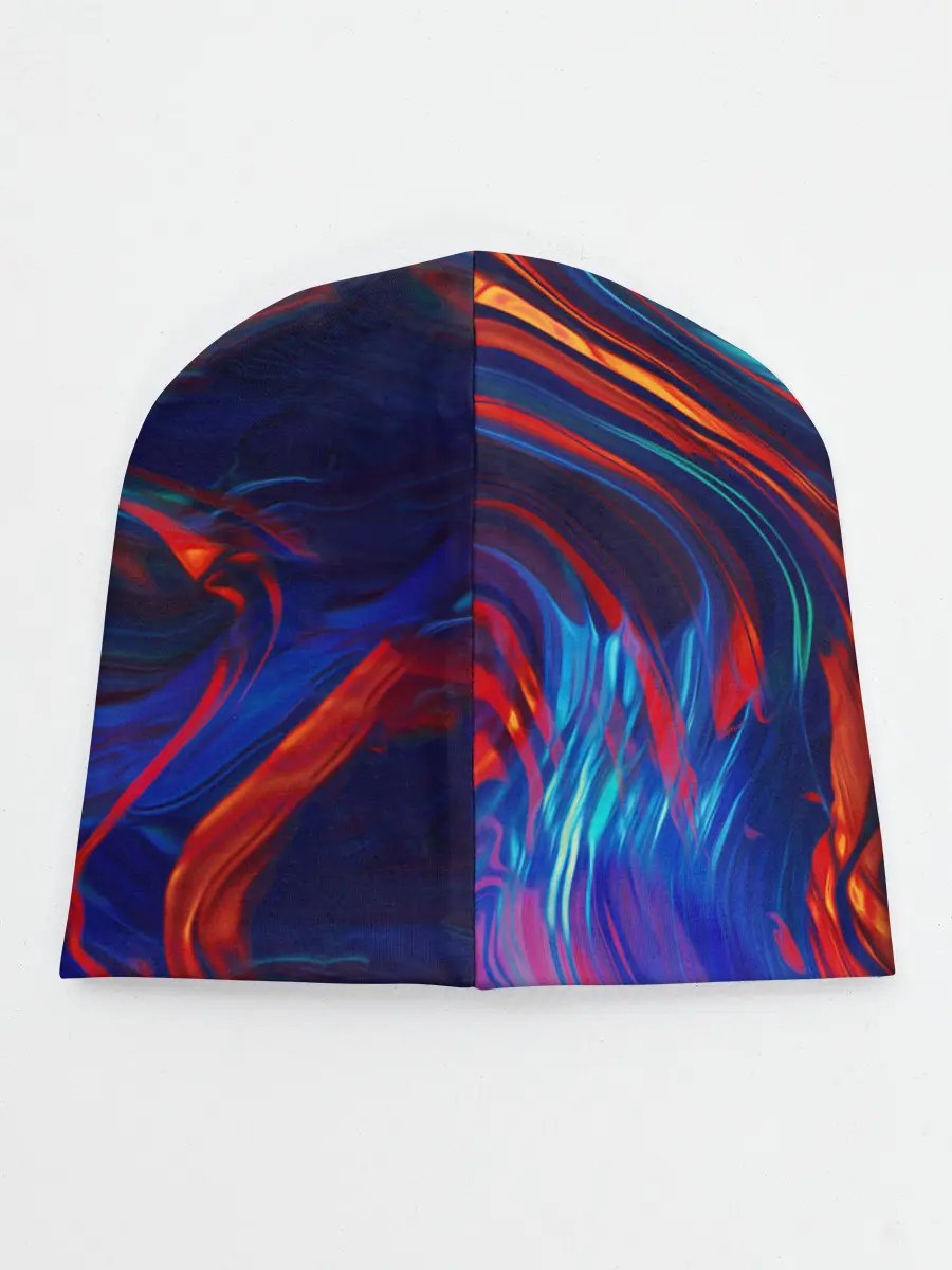 Детская шапка / Абстракция краски