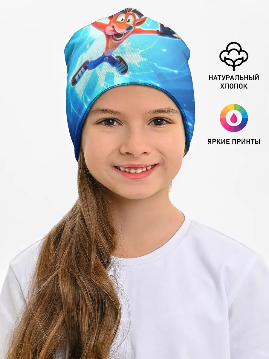 Детская шапка / Crash Bandicoot