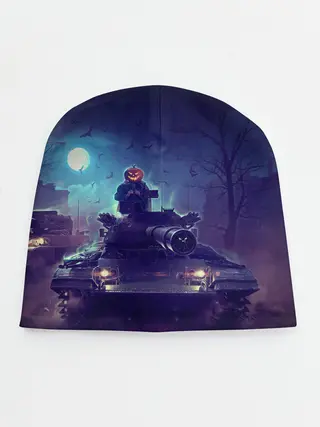 Детская шапка / Танк