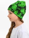 Детская шапка / Зеленые Кляксы