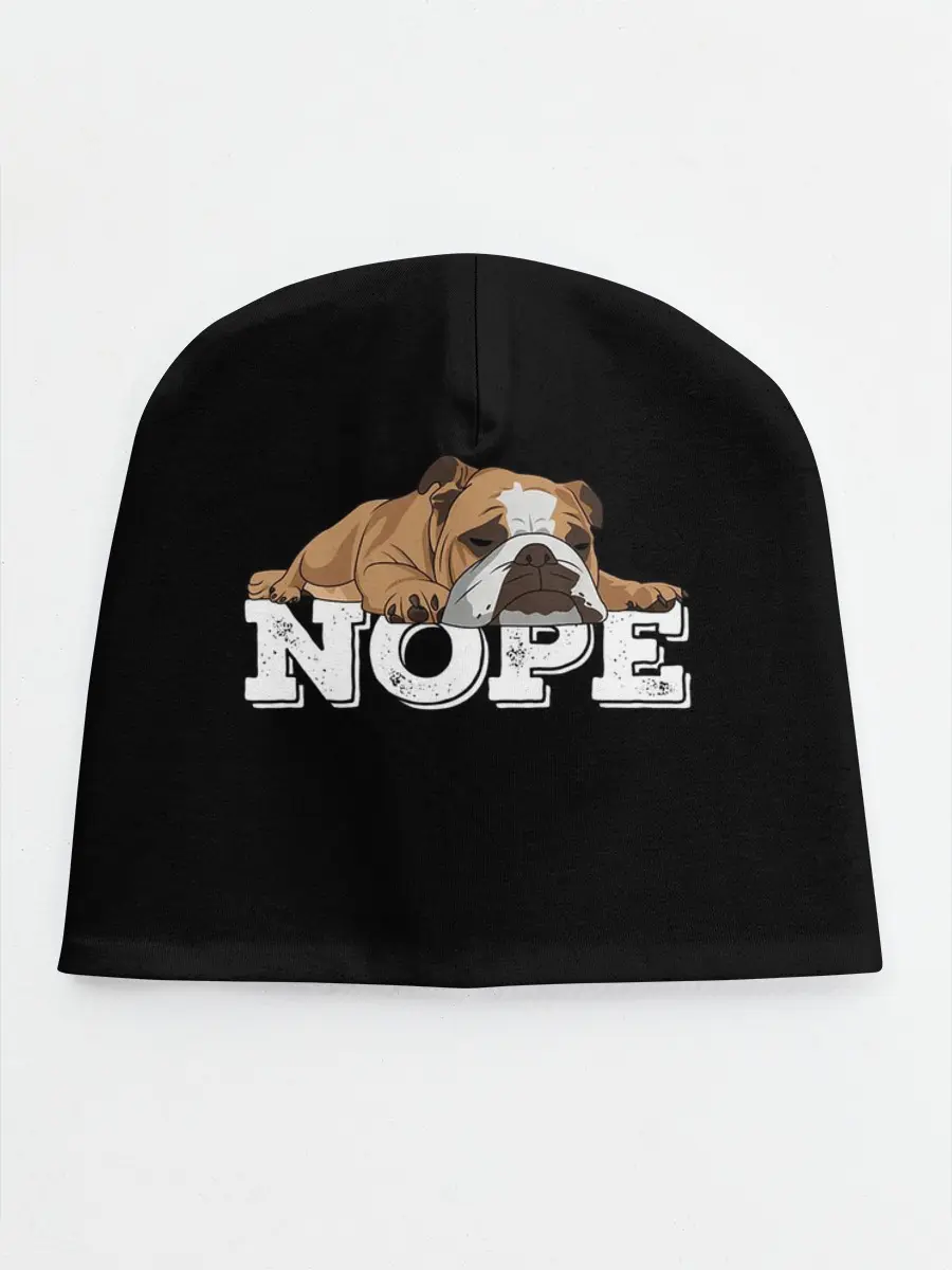 Детская шапка / Ленивый Бульдог