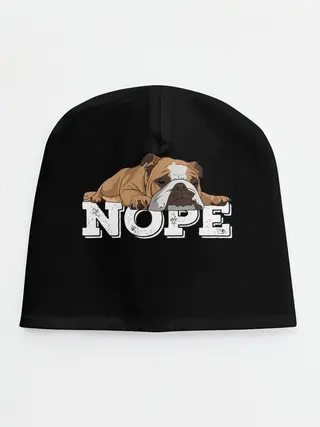 Детская шапка / Ленивый Бульдог