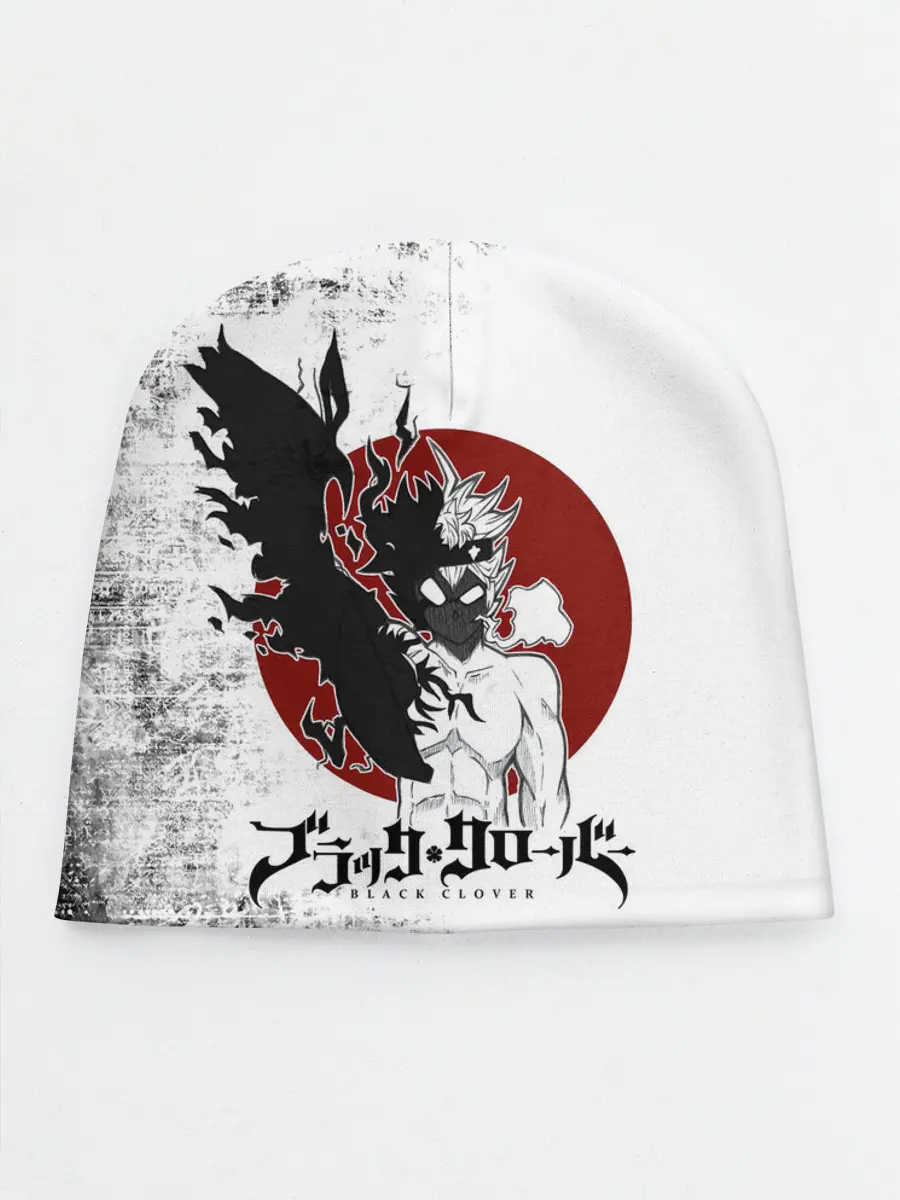 Детская шапка / Черный Аста демон Чёрный клевер