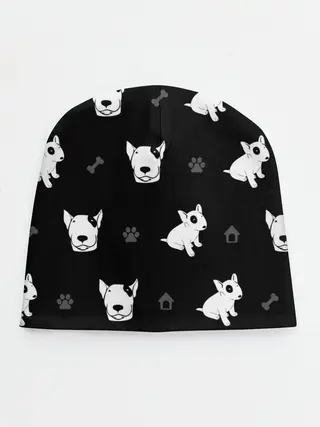 Детская шапка / Английский бультерьер