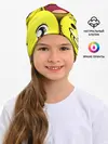 Детская шапка / ЖЕЛТЫЕ СМАЙЛИКИ