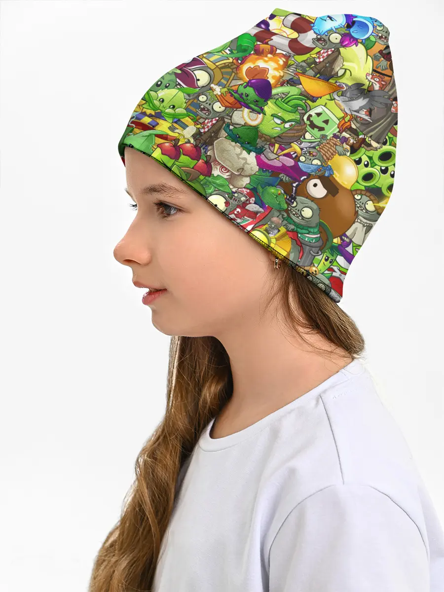 Детская шапка / Plants vs Zombies