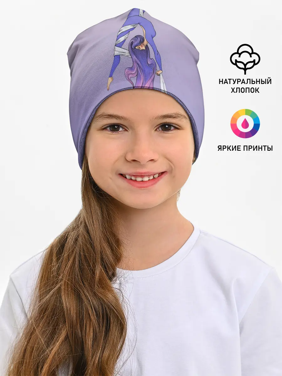 Детская шапка / Гимнастка на полотне