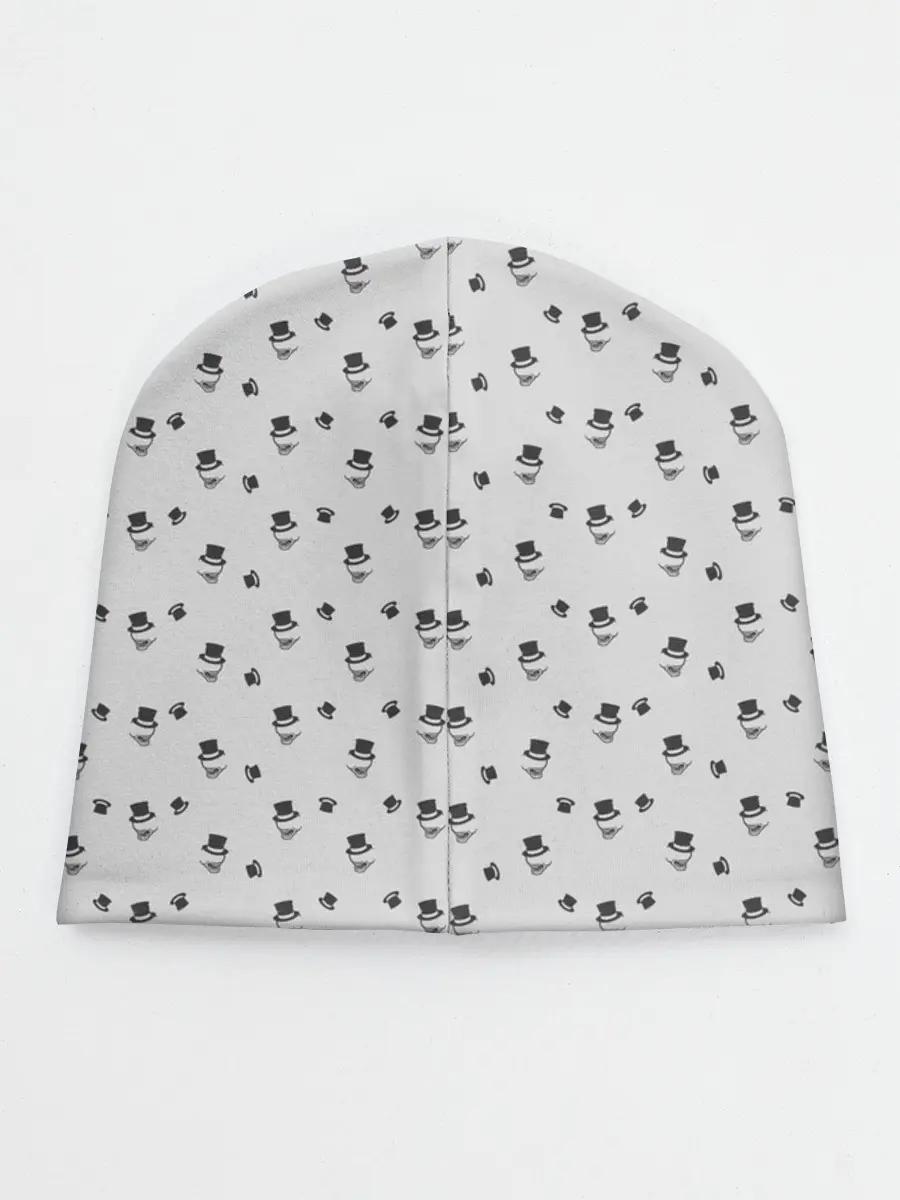 Детская шапка / Сэр Троглодит - Паттерн, серый