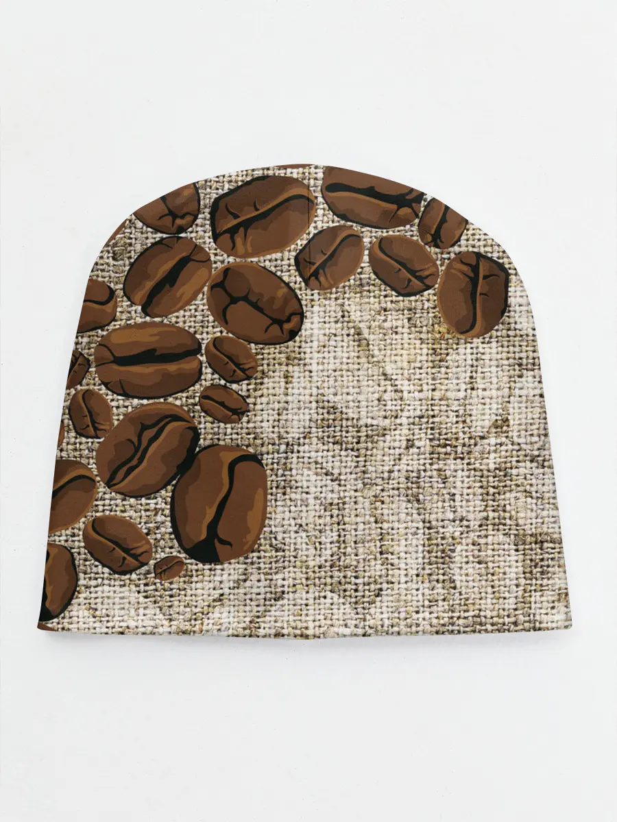 Детская шапка / Кофейные зёрна