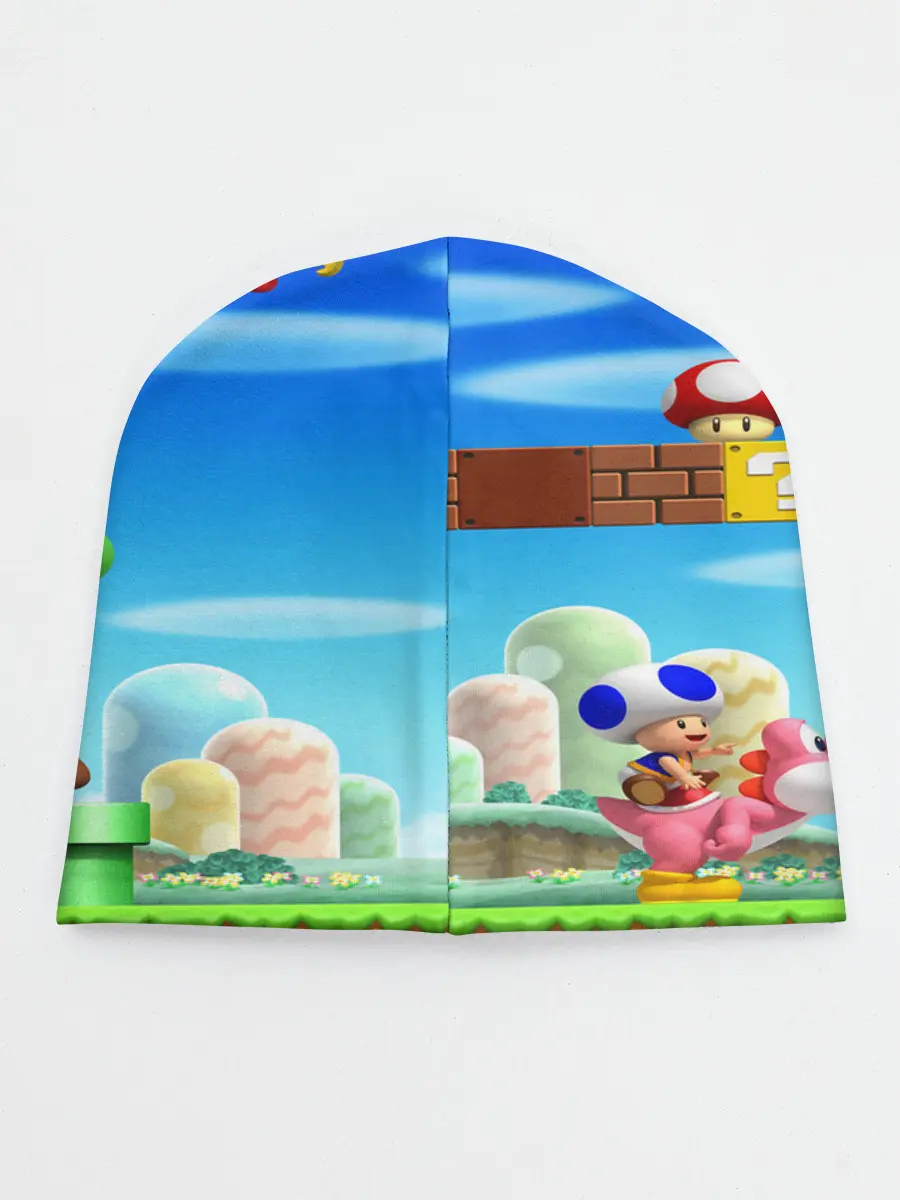 Детская шапка / Марио