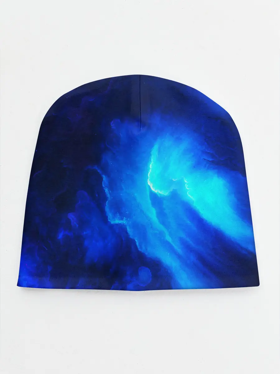 Детская шапка / СИНИЙ КОСМОС