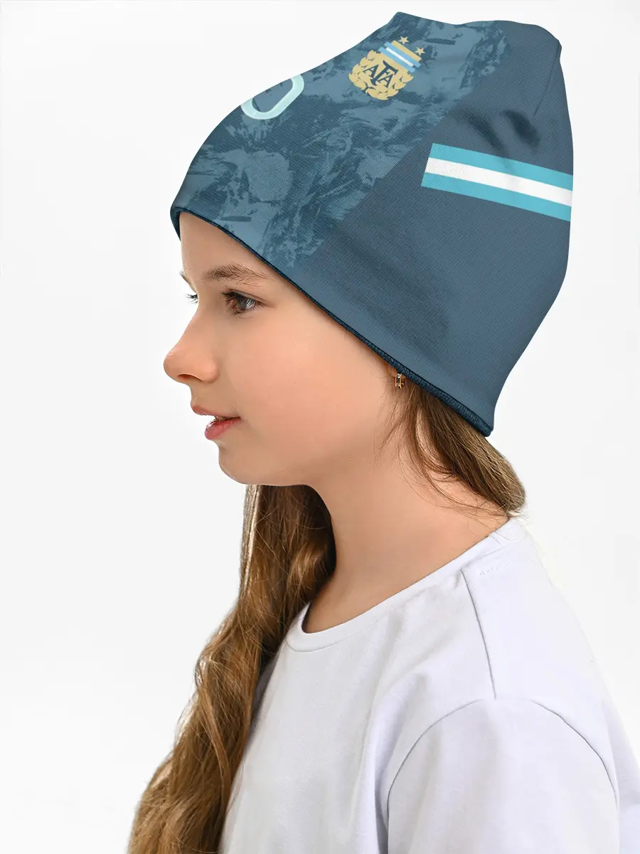 Детская шапка / Messi away Copa America 2020