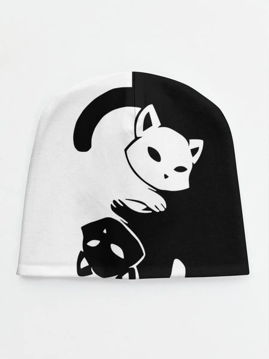 Детская шапка / ДВА КОТА КУВЫРКАЮТСЯ.