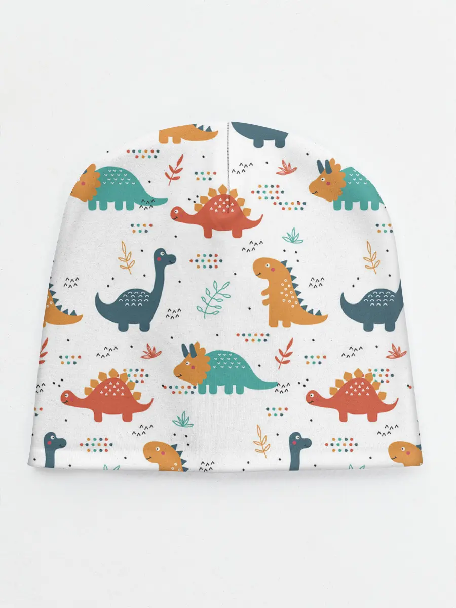 Детская шапка / Милые динозавры