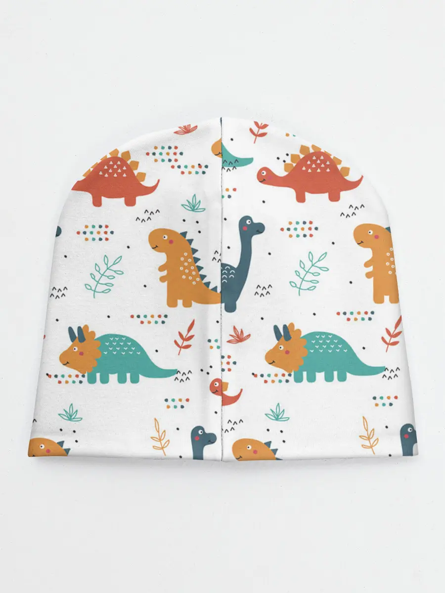 Детская шапка / Милые динозавры