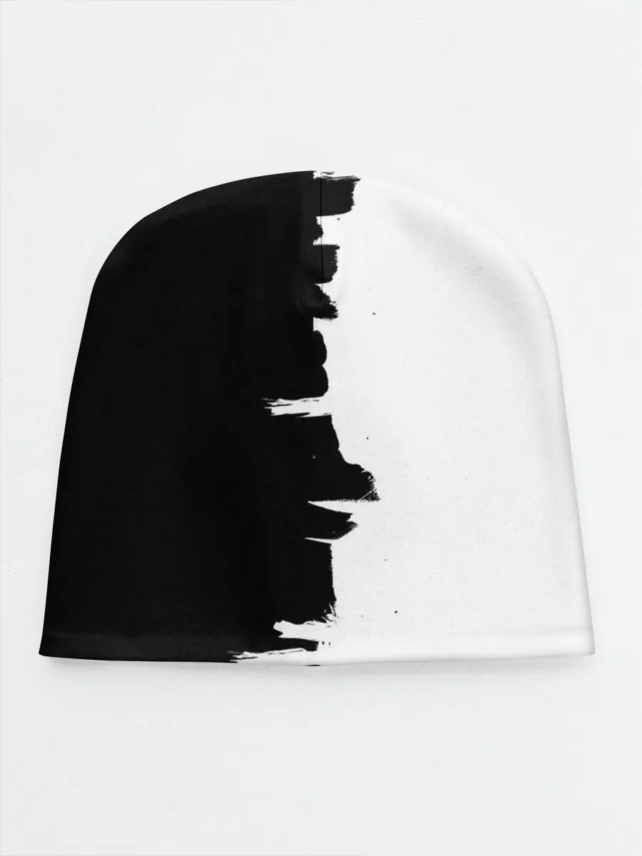 Детская шапка / Черным по белому