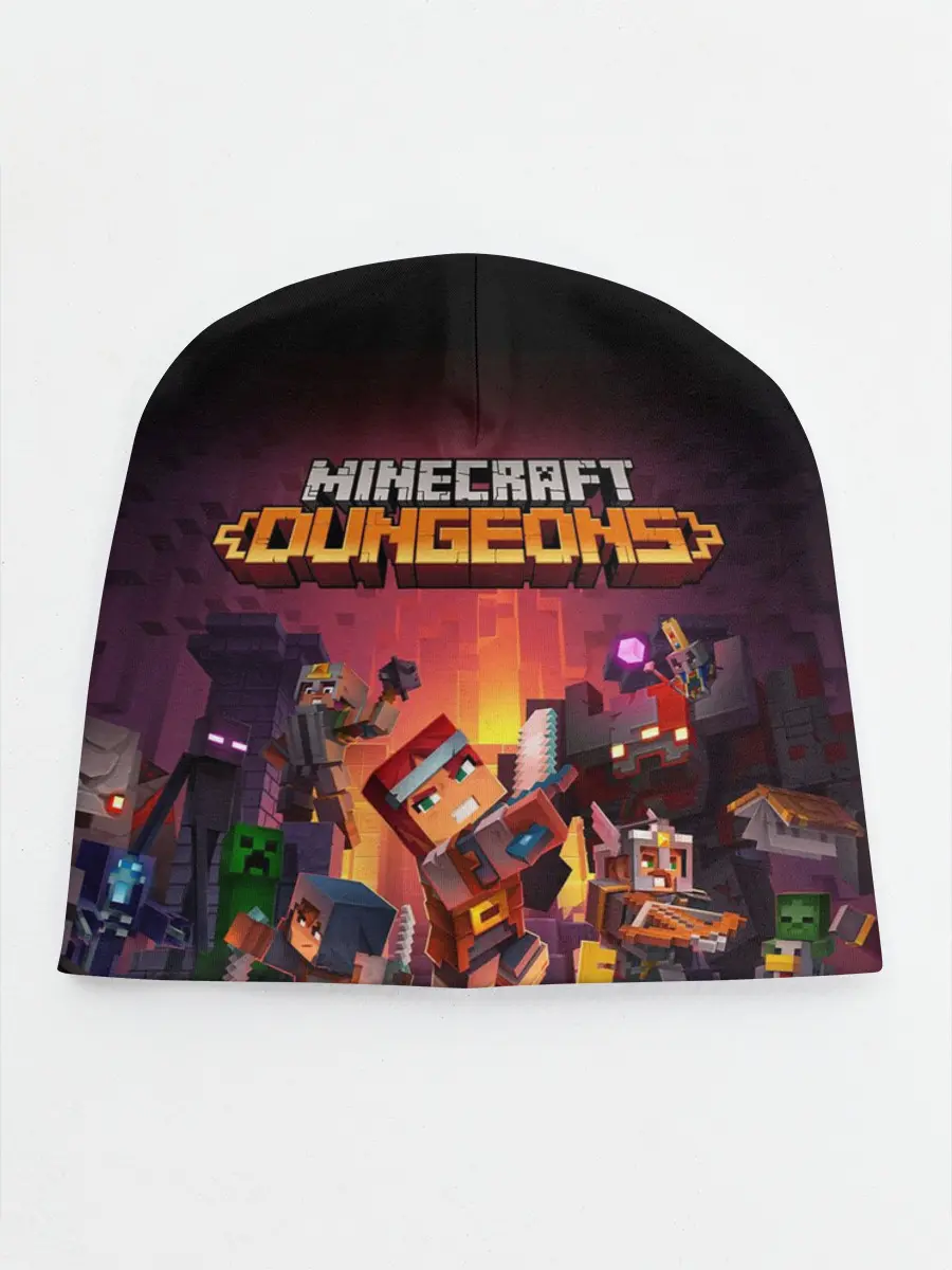 Детская шапка / Minecraft Dungeons