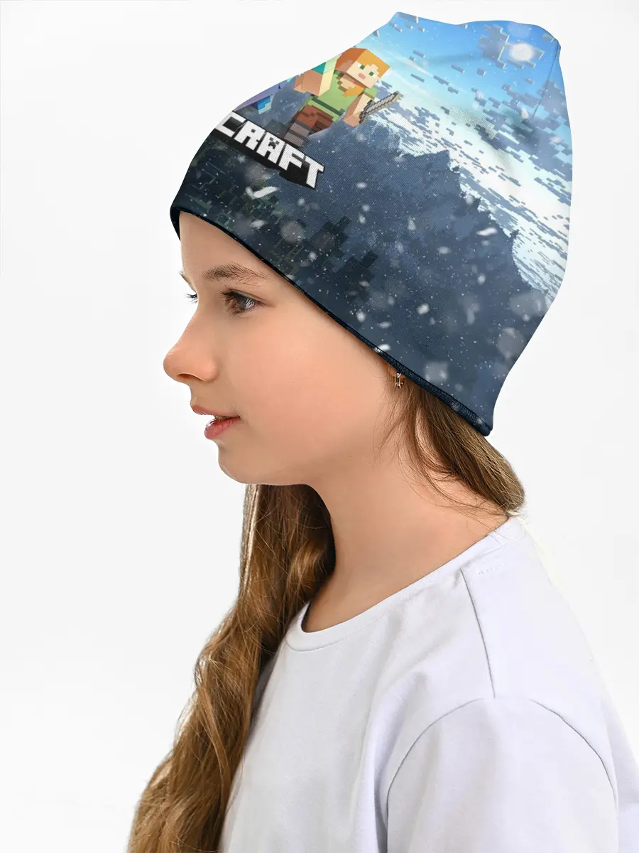 Детская шапка / Minecraft / Майнкрафт