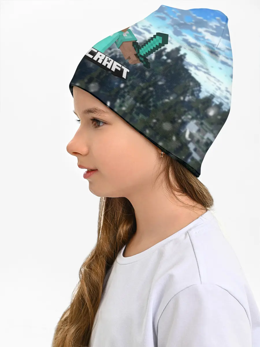 Детская шапка / Minecraft / Майнкрафт