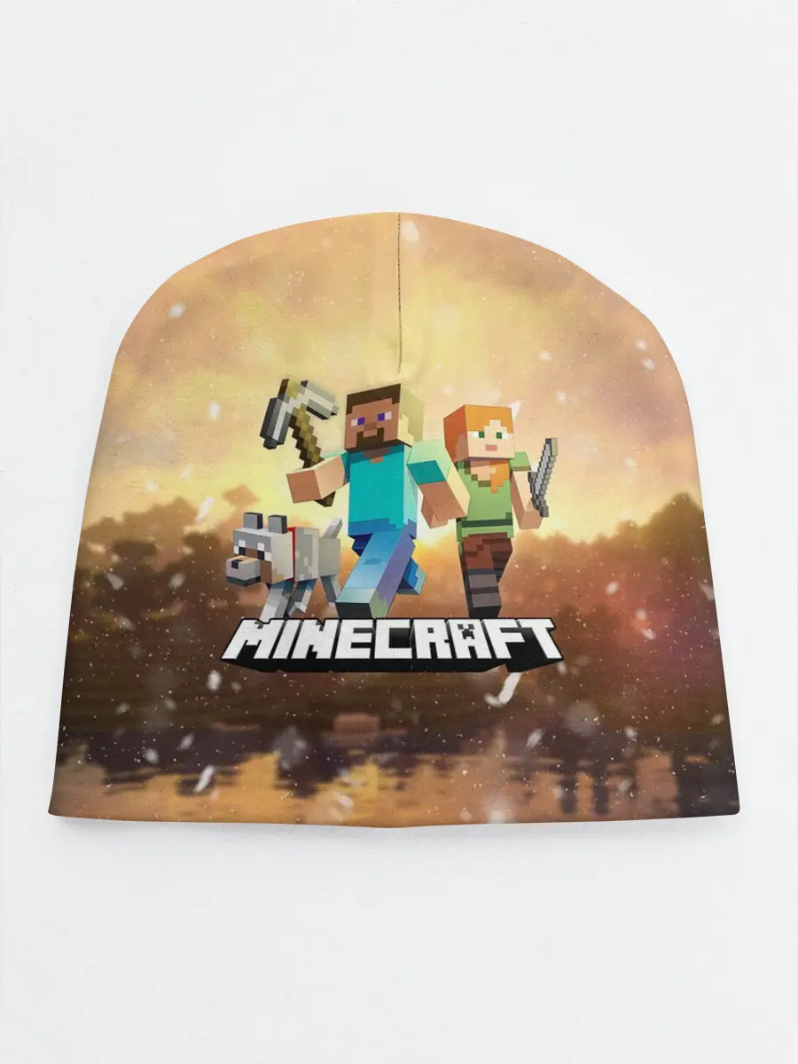 Детская шапка / Minecraft / Майнкрафт