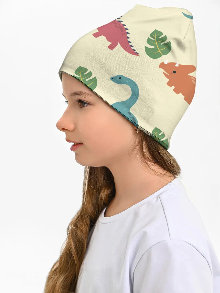 Детская шапка / Динозаврики