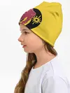 Детская шапка / Ban желтый фон