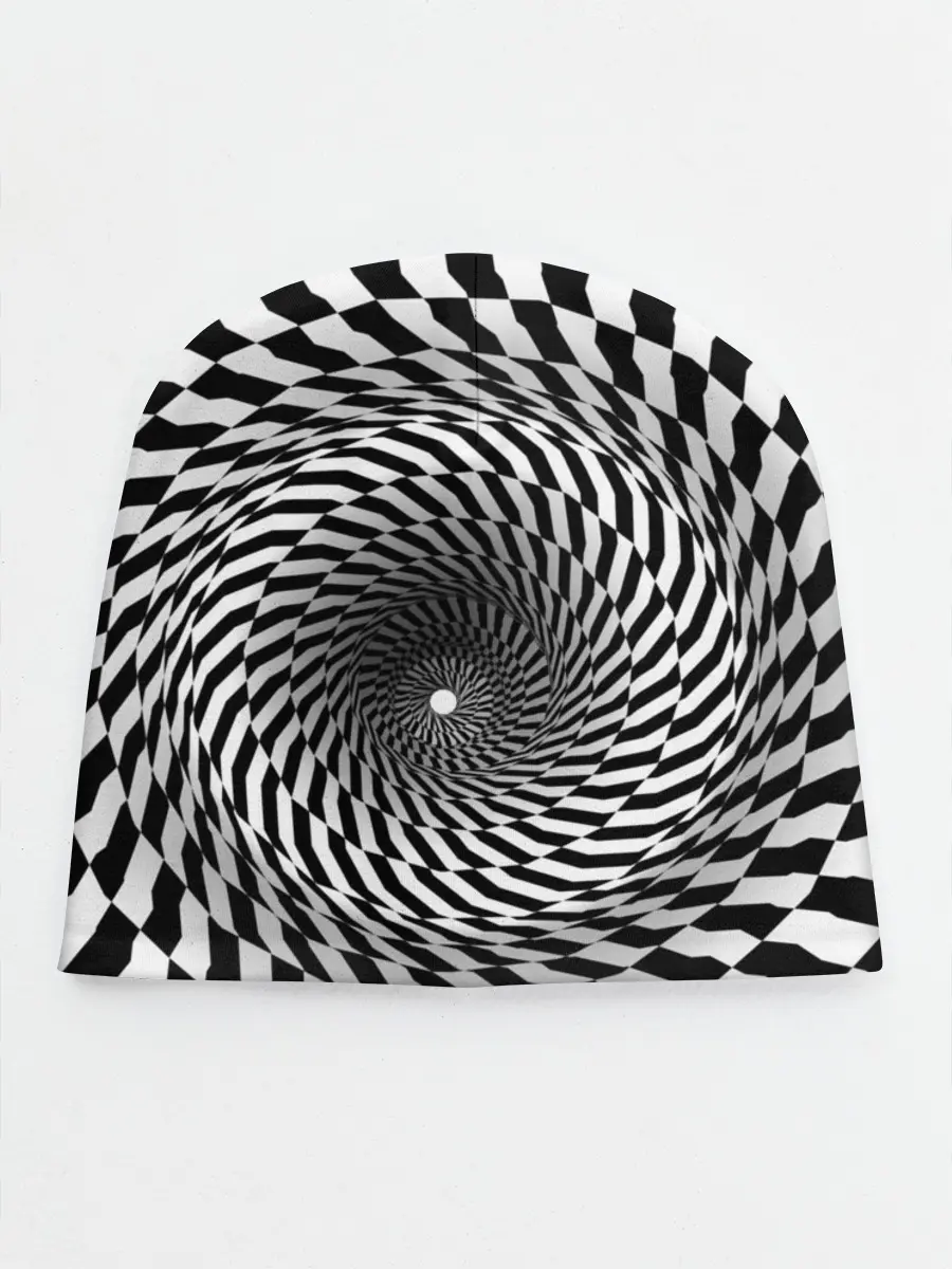 Детская шапка / Оптические квадраты