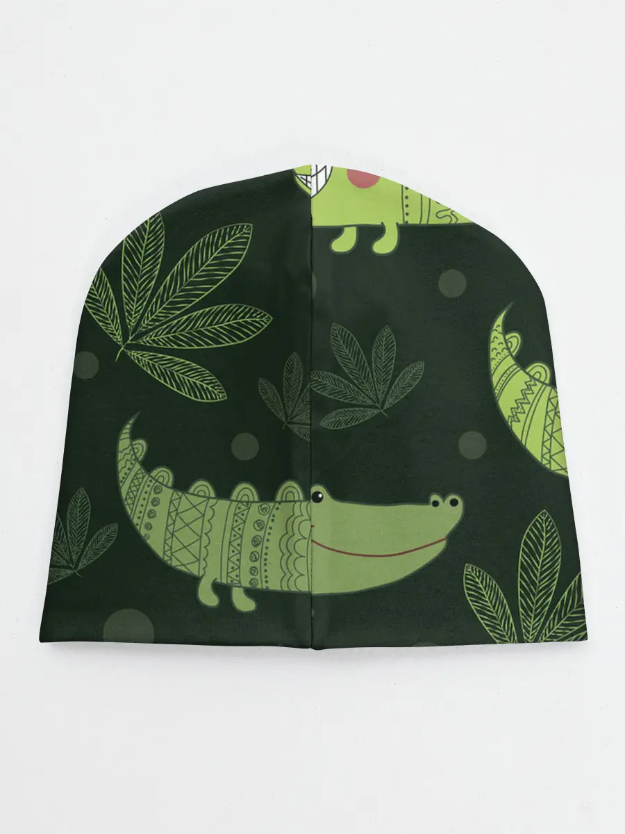 Детская шапка / Милый крокодил