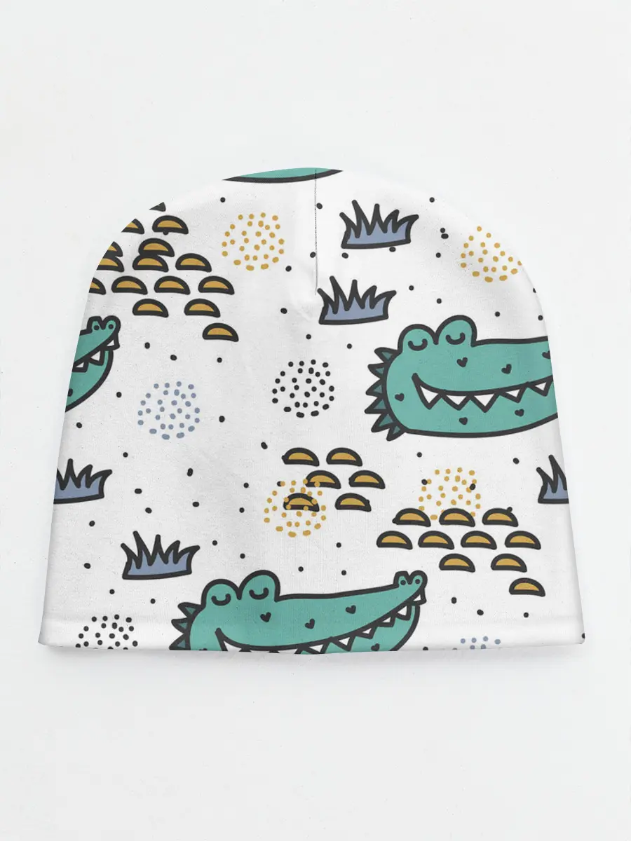 Детская шапка / Милый крокодил