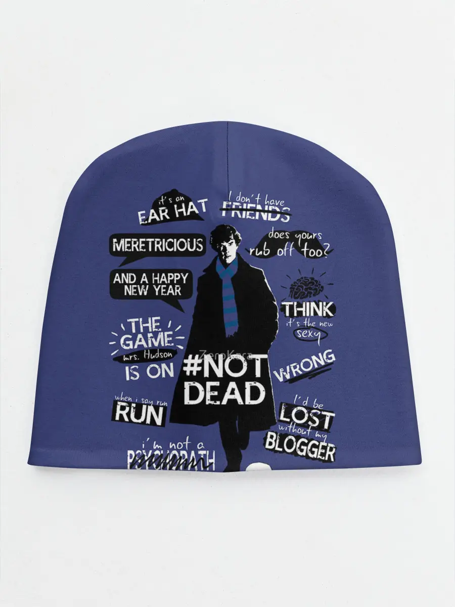 Детская шапка / Sherlock not beab