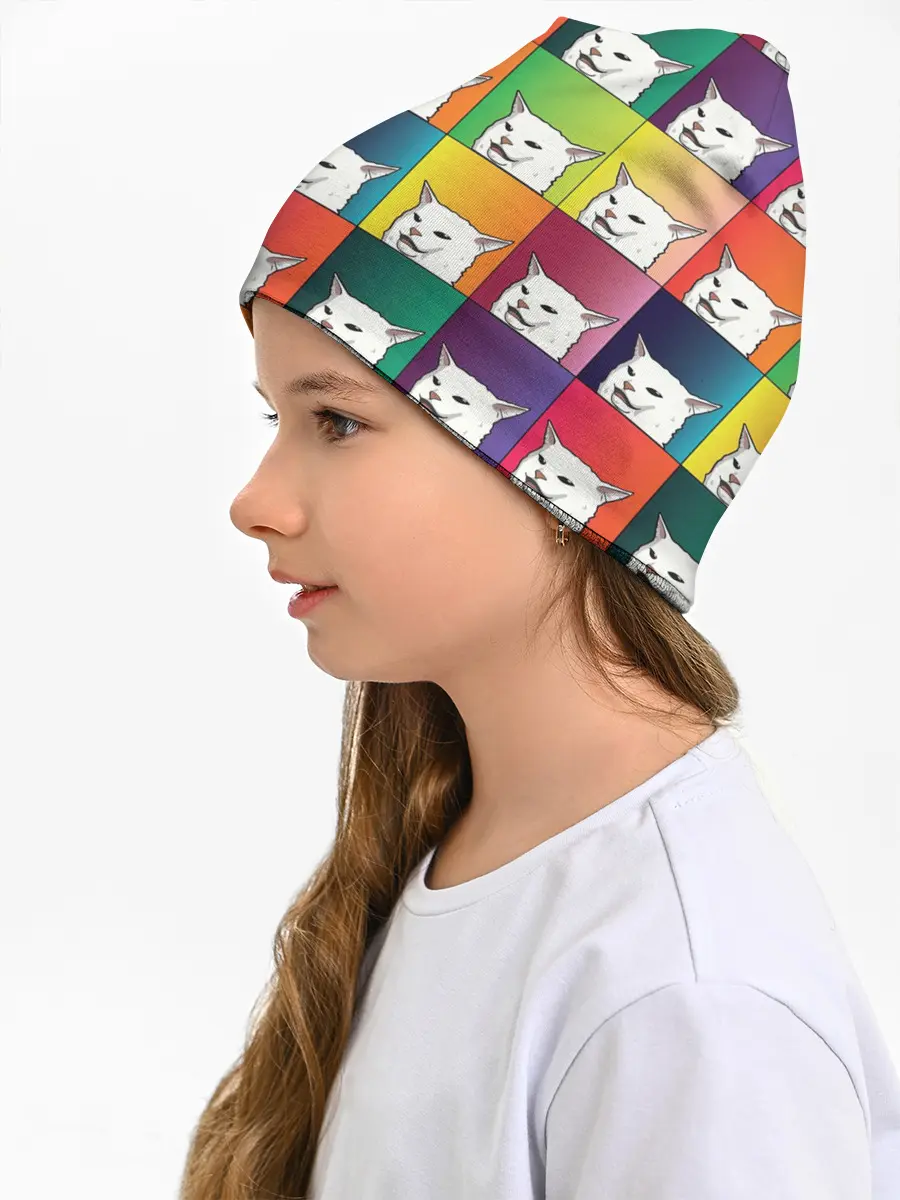 Детская шапка / Woman Yelling at Cat