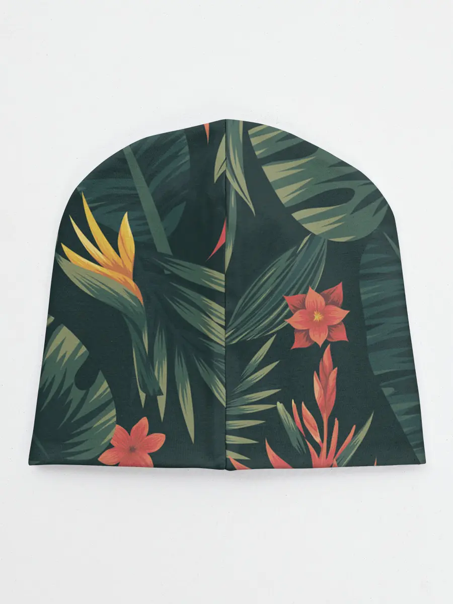 Детская шапка / Тропический комуфляж