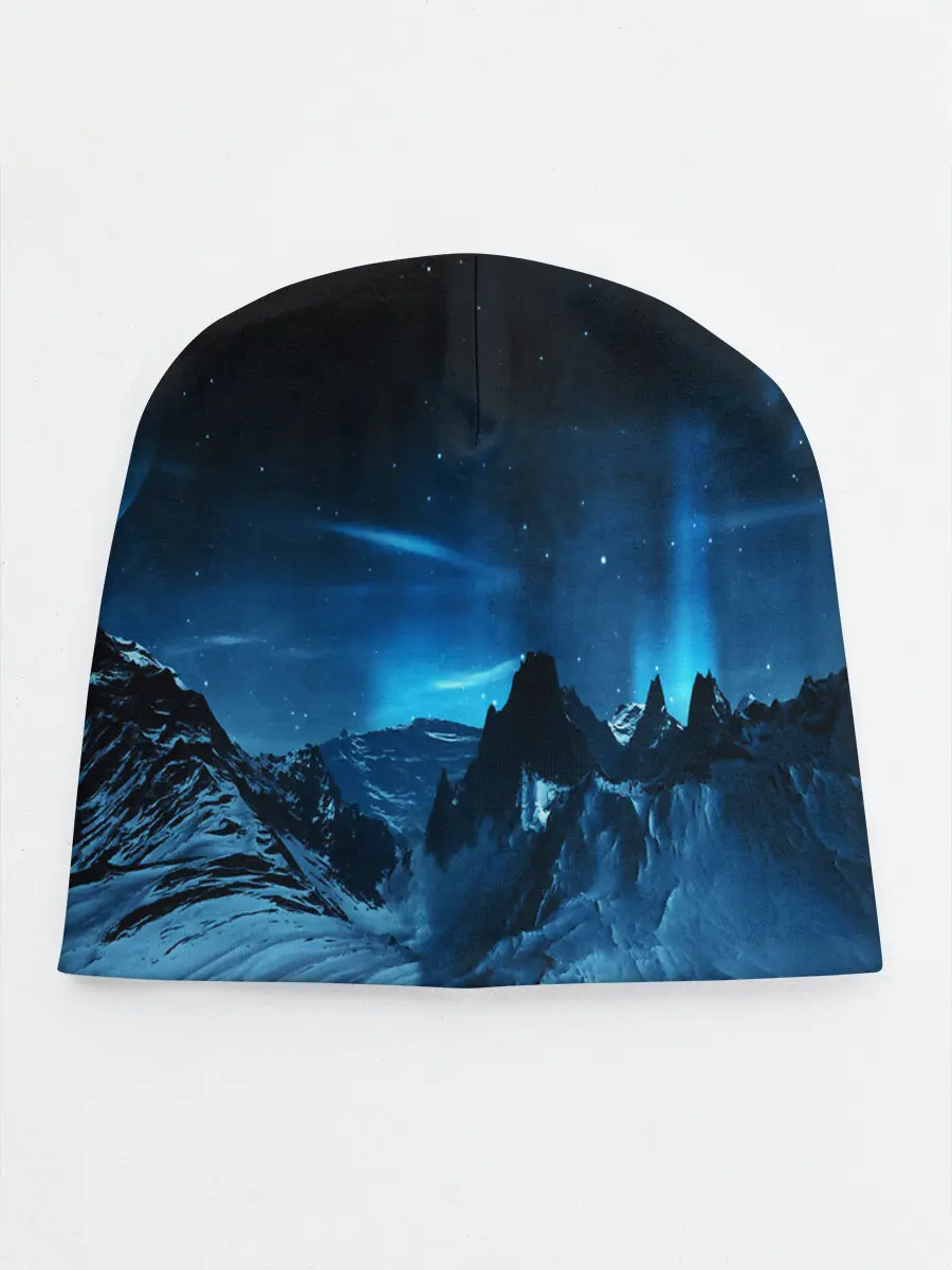 Детская шапка / Северное сияние