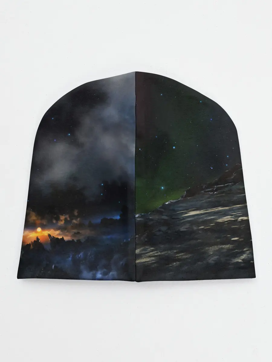 Детская шапка / Космос