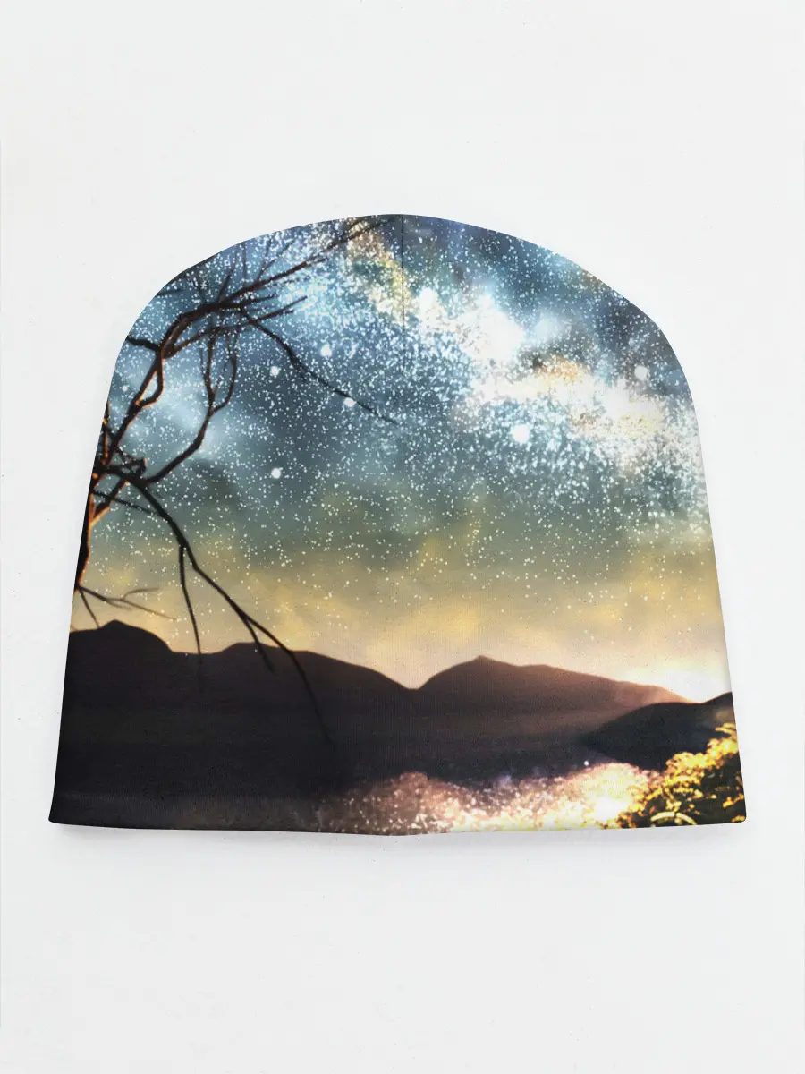 Детская шапка / Ночь в горах