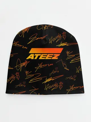 Детская шапка / ATEEZ АВТОГРАФЫ