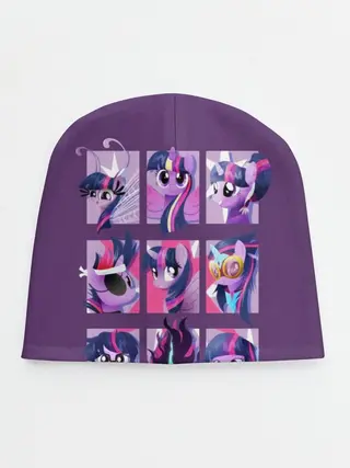 Детская шапка / Мой маленький пони
