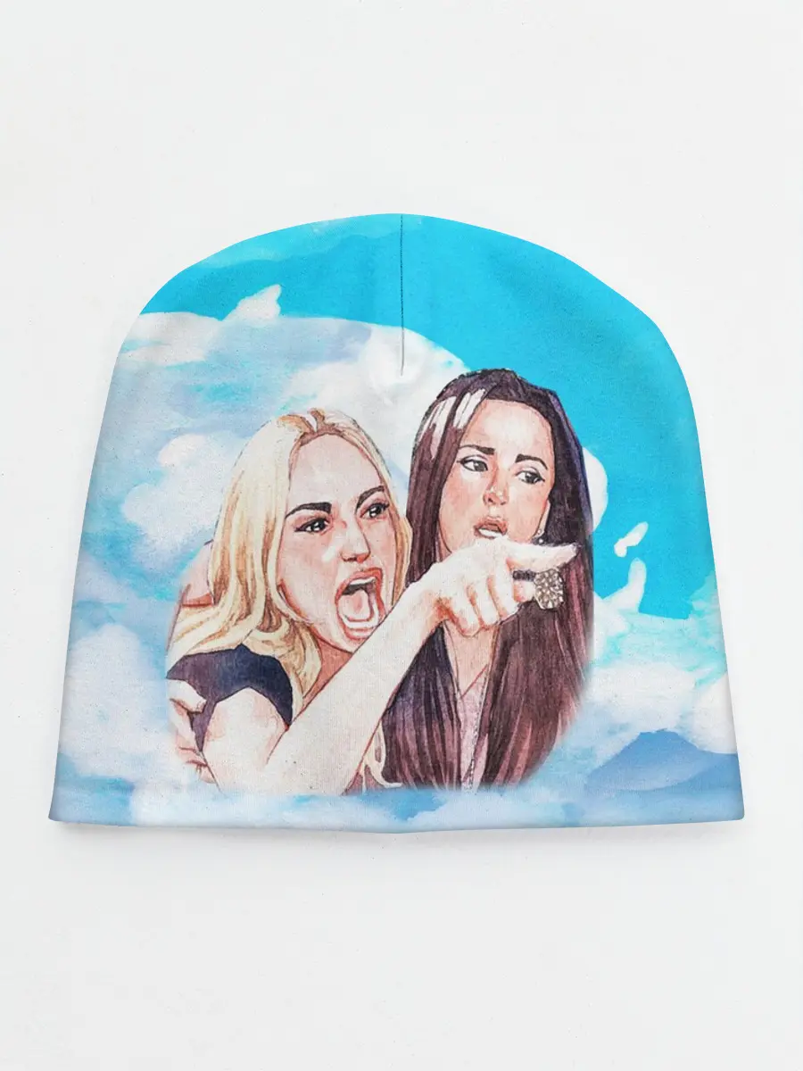 Детская шапка / Акварельный Мем