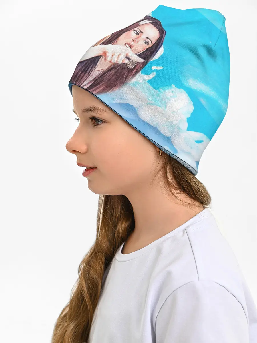 Детская шапка / Акварельный Мем