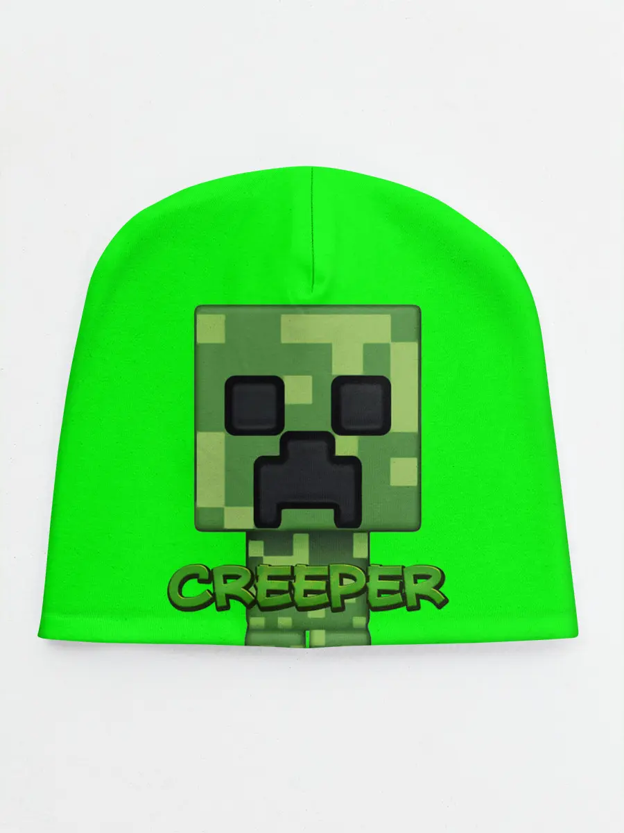 Детская шапка / MINECRAFT CREEPER