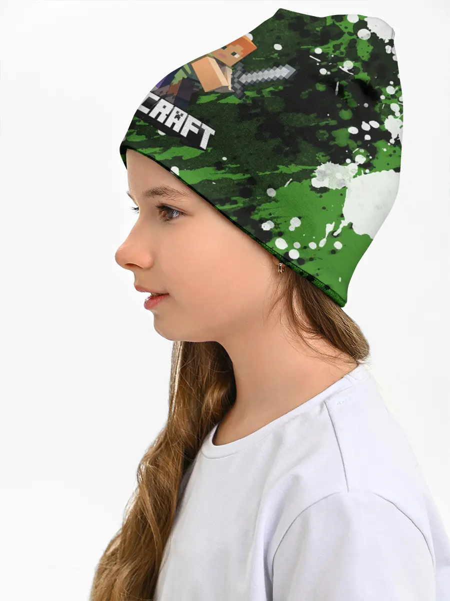 Детская шапка / Minecraft / Майнкрафт