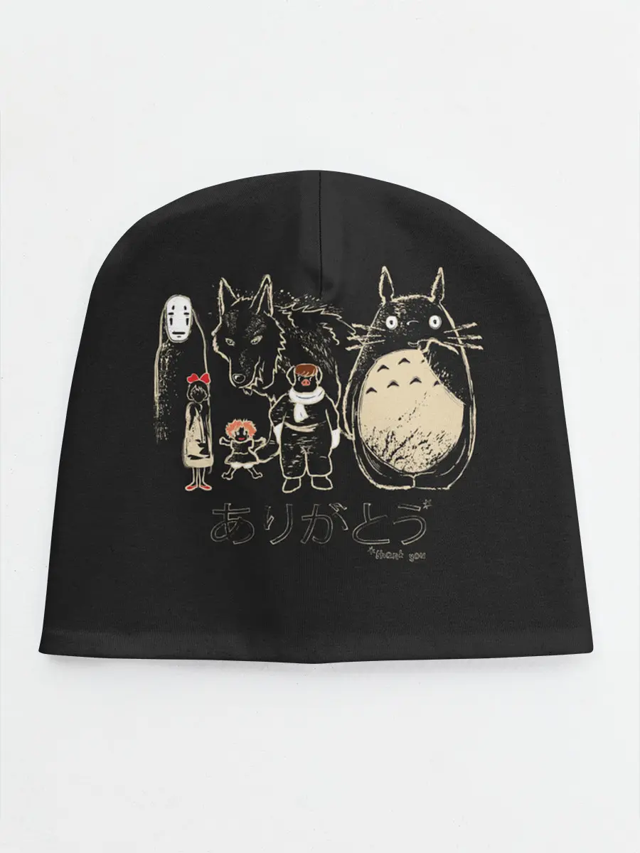 Детская шапка / My Neighbor Totoro группа на черном
