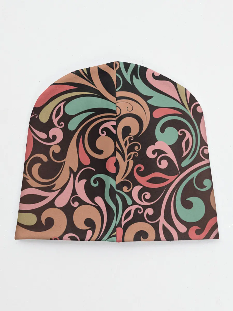 Детская шапка / Узор хохломы